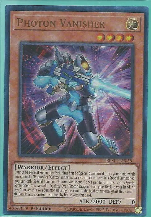 Yugioh - Photon Vanisher *Ultra Rare* BLMR-EN058 (NM/M)