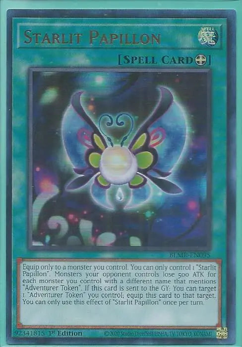 Yugioh - Starlit Papillon *Ultra Rare* BLMR-EN095 (NM/M)