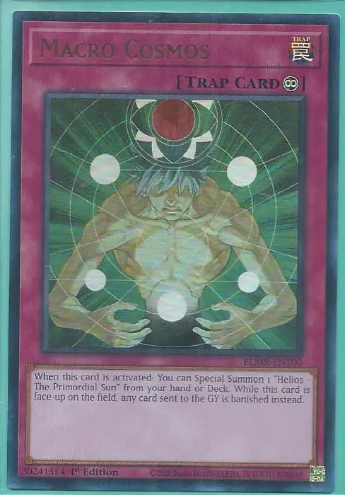 Yugioh - Macro Cosmos *Ultra Rare* BLMR-EN100 (NM/M)