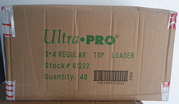  Ultra PRO 3 x 4 Clear Regular Top Loaders for Cards