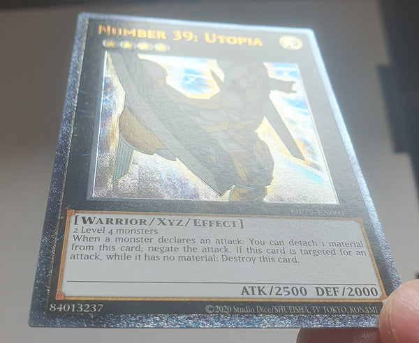 Yugioh - Number 39: Utopia *Ultimate Rare* OP17-EN001 (NM)