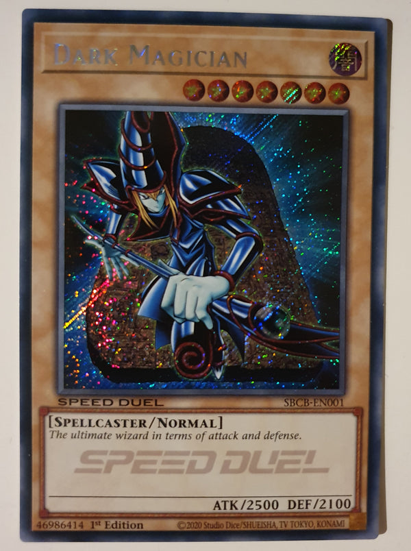 Yugioh - Dark Magician *Secret Rare* SBCB-EN001 (NM/M)