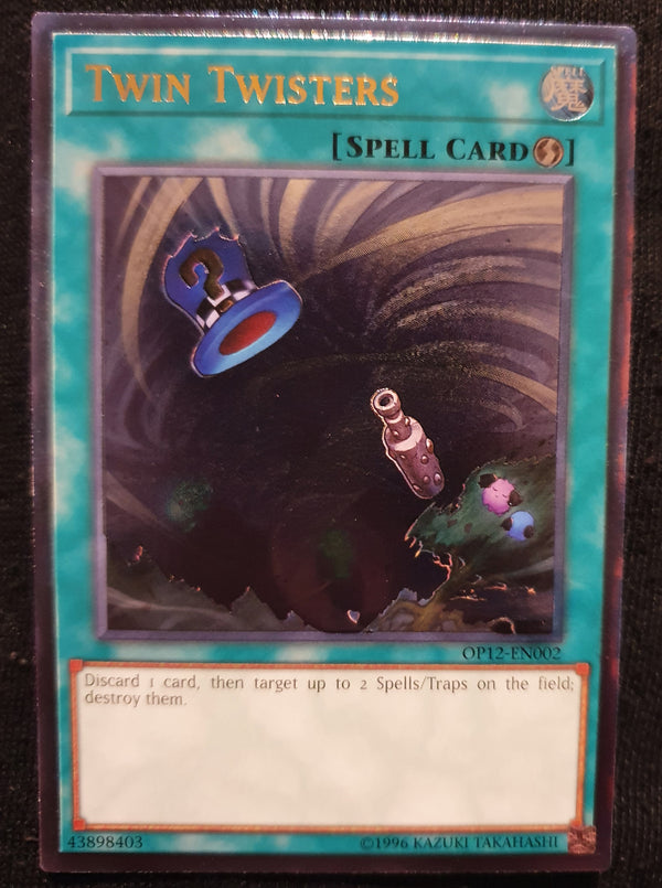 Yugioh - Twin Twisters *Ultimate Rare* OP12-EN002 (NM)