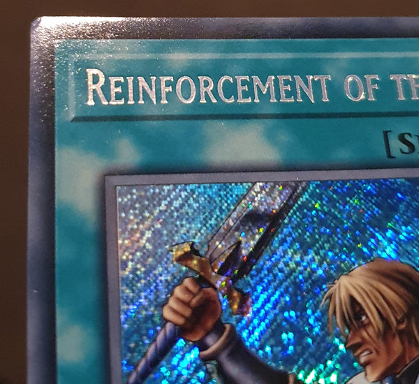 Yugioh - Reinforcement of the Army *Secret Rare* SBCB-EN160 (LP)