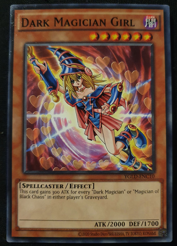 Yugioh - Dark Magician Girl *Common* YGLD-ENC10 (NM/M)