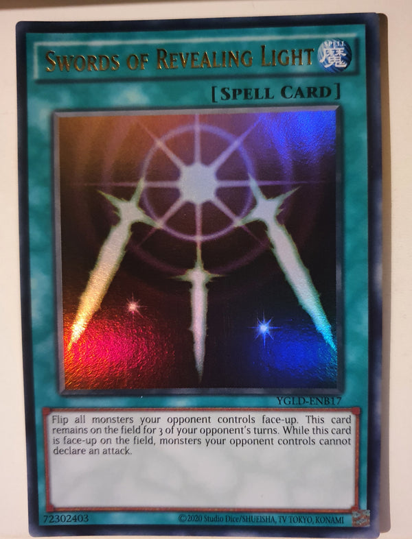 Yugioh - Swords of Revealing Light *Ultra Rare* YGLD-ENB17 (NM/M)