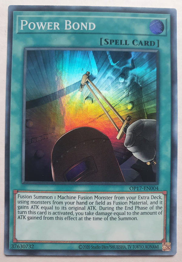 Yugioh - Power Bond *Super Rare* OP17-EN004 (NM)