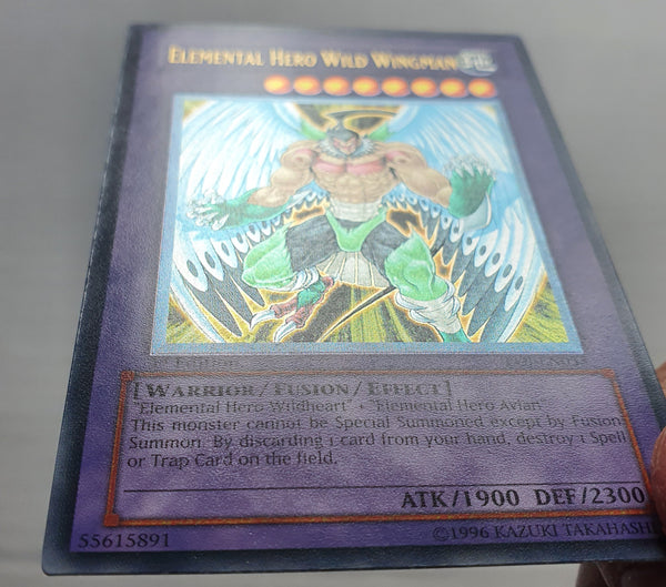 Yugioh - Elemental HERO Wild Wingman *Ultimate Rare* EOJ-EN035 (NM