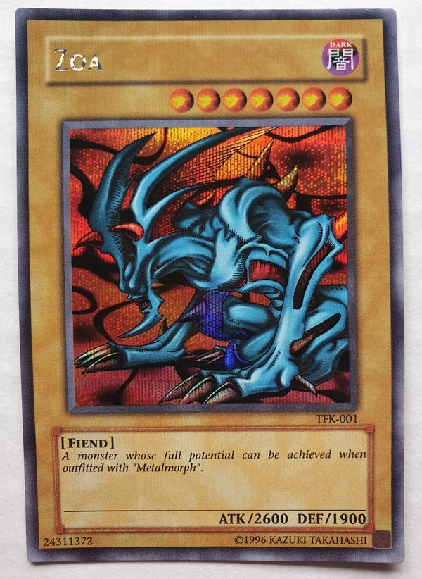 Yugioh - Zoa *Prismatic Secret Rare* TFK-001 (NM)