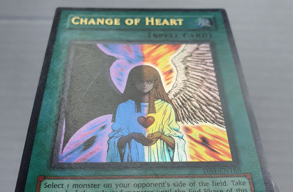 Yugioh - Change of Heart *Ultra Rare* DB1-EN168 (NM)