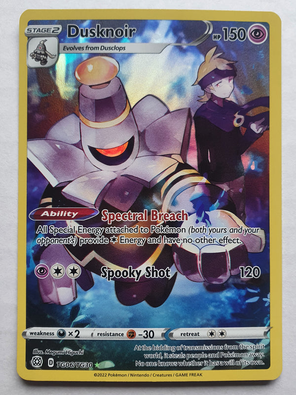 Pokemon - Dusknoir *Ultra Rare* Brilliant Stars TG06/TG30 (NM)