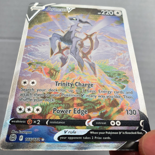 Pokemon - Arceus V [Alternate Art] *Ultra Rare* Brilliant Stars 166/172 (NM)