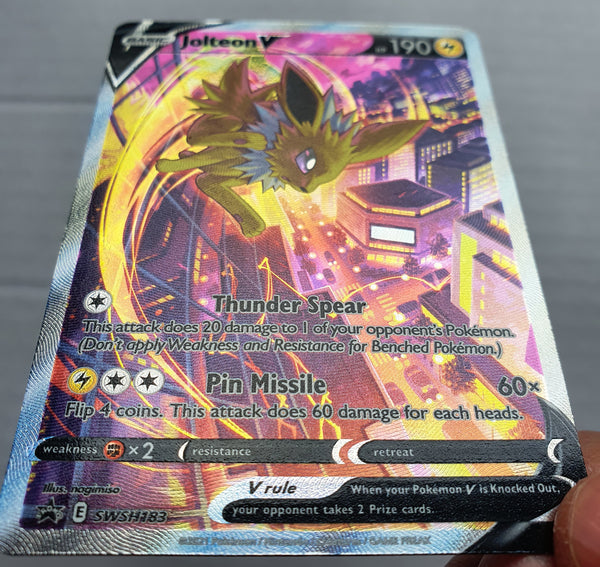 Pokemon - Jolteon V [Alternate Art] *Ultra Rare* Promo SWSH183 (NM)