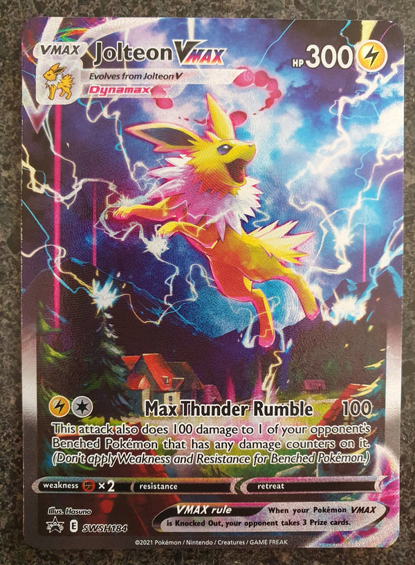 Pokemon - Jolteon VMAX [Alternate Art] *Ultra Rare* Promo SWSH184 (LP)