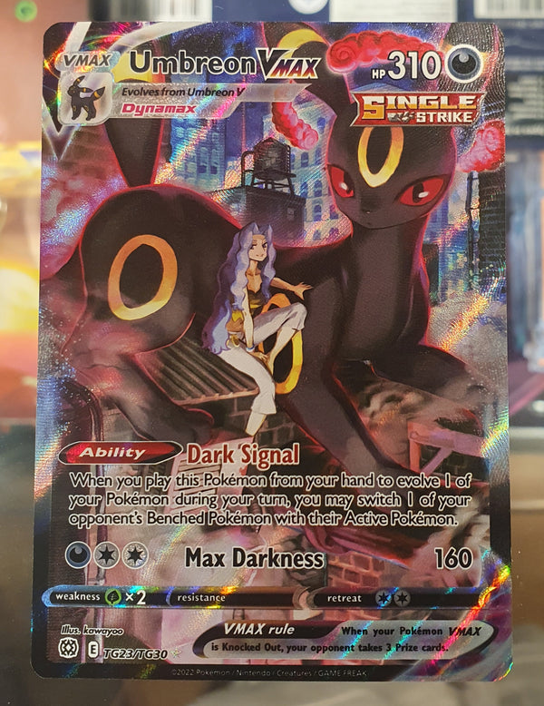 Pokemon - Umbreon VMAX *Ultra Rare* Brilliant Stars TG23/TG30 (NM)