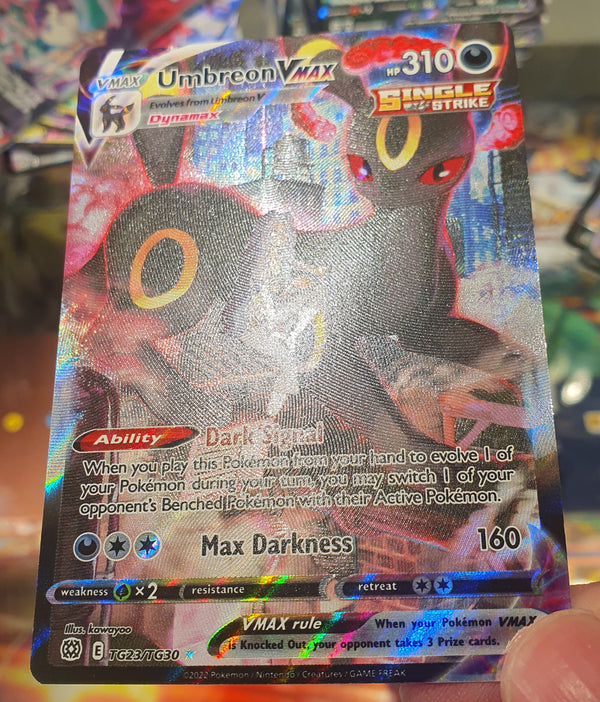 Pokemon - Umbreon VMAX *Ultra Rare* Brilliant Stars TG23/TG30 (NM)