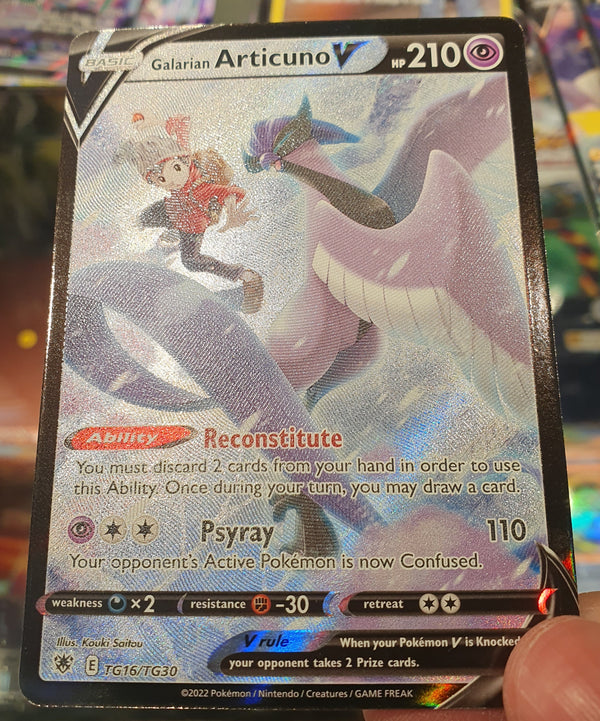 Pokemon - Galarian Articuno V *Ultra Rare* Astral Radiance TG16/TG30 (NM)