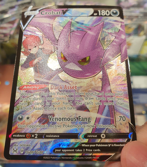 Pokemon - Crobat V *Ultra Rare* Lost Origin TG20/TG30 (NM)