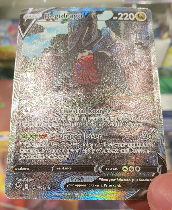 Pokemon - Regidrago V [Alternate Art] *Ultra Rare* Silver Tempest 184/195 (NM)