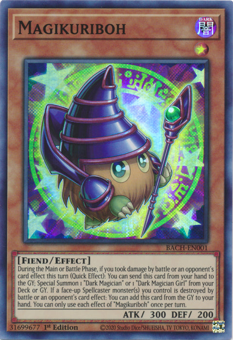 Yugioh - Magikuriboh *Super Rare* BACH-EN001 (NM)