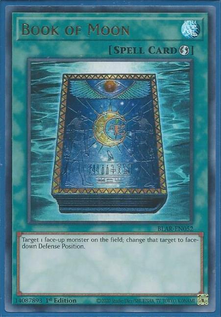 Yugioh - Book of Moon *Ultra Rare* BLAR-EN052 (NM)