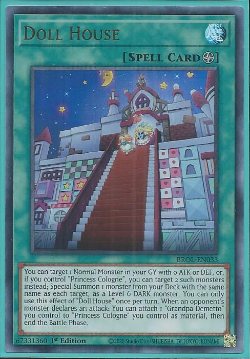 Yugioh - Doll House *Ultra Rare* BROL-EN033 (NM/M)