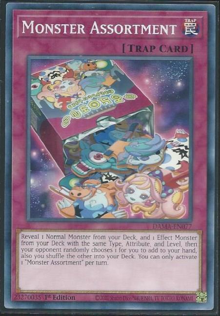 Yugioh - Monster Assortment *Common* DAMA-EN077 (NM/M)