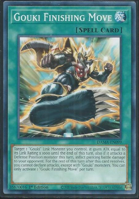 Yugioh - Gouki Finishing Move *Common* DAMA-EN099 (NM/M)