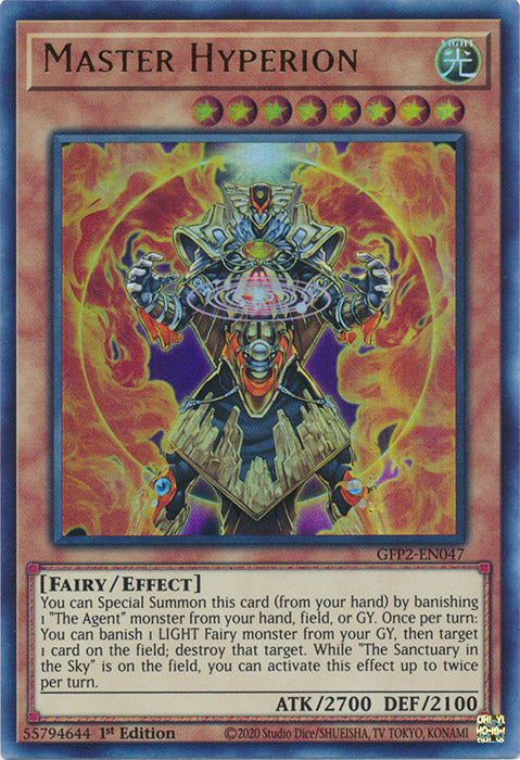 Yugioh - Master Hyperion *Ultra Rare* GFP2-EN047 (NM)