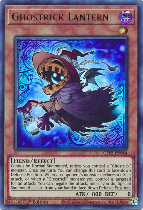 Yugioh - Ghostrick Lantern *Ultra Rare* GFP2-EN064 (NM)