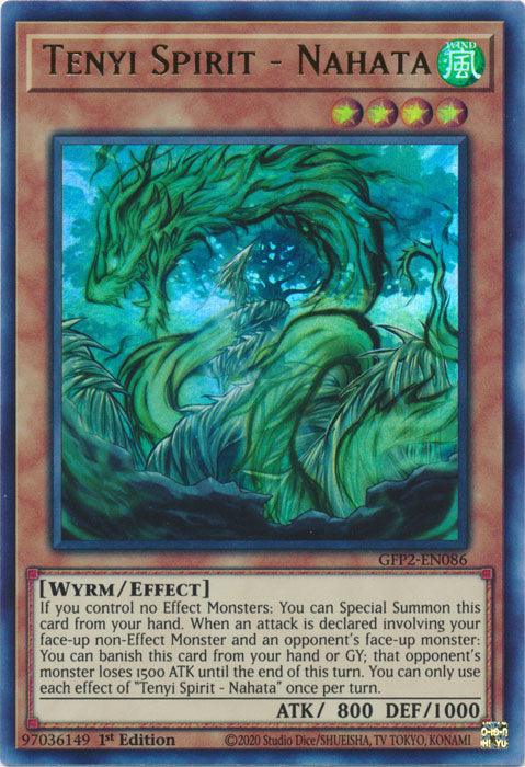 Yugioh - Tenyi Spirit - Nahata *Ultra Rare* GFP2-EN086 (NM)