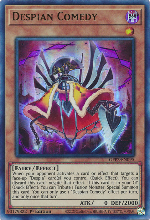 Yugioh - Despian Comedy *Ultra Rare* GFP2-EN095 (NM)