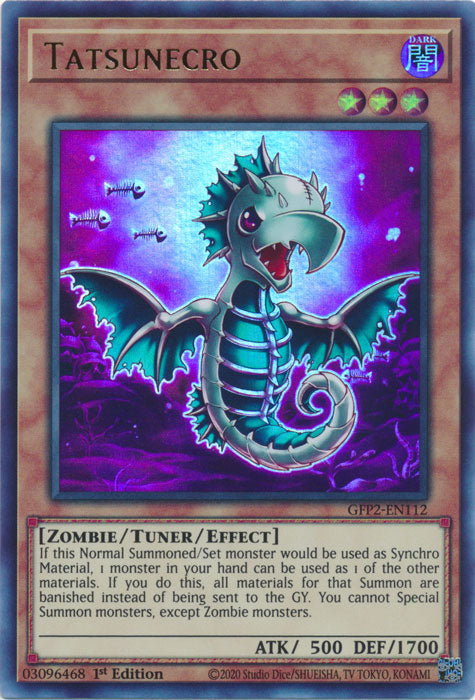 Yugioh - Tatsunecro *Ultra Rare* GFP2-EN112 (NM)