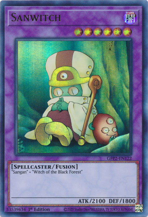 Yugioh - Sanwitch *Ultra Rare* GFP2-EN122 (NM)