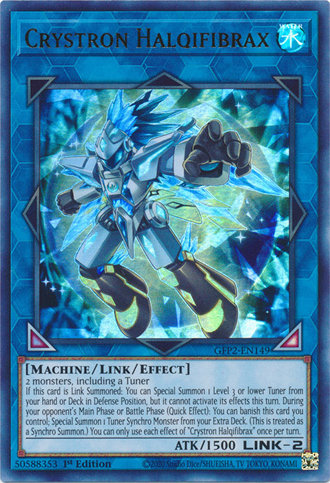 Yugioh - Crystron Halqifibrax *Ultra Rare* GFP2-EN149 (NM)