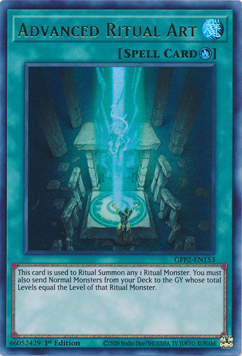 Yugioh - Advanced Ritual Art *Ultra Rare* GFP2-EN153 (NM)