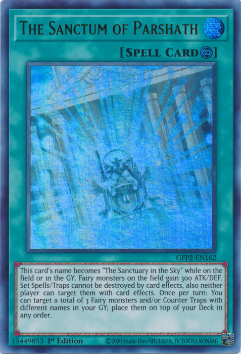 Yugioh - The Sanctum of Parshath *Ultra Rare* GFP2-EN162 (NM)