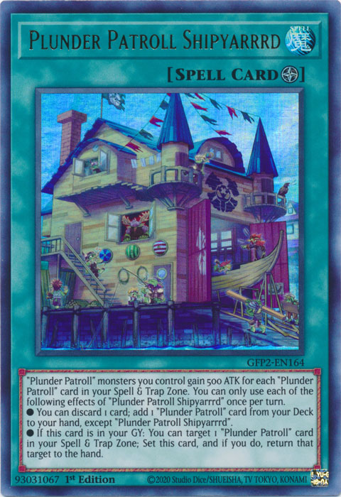 Yugioh - Plunder Patroll Shipyarrrd *Ultra Rare* GFP2-EN164 (NM)