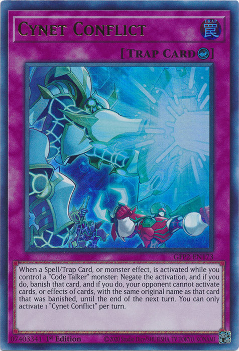 Yugioh - Cynet Conflict *Ultra Rare* GFP2-EN173 (NM)