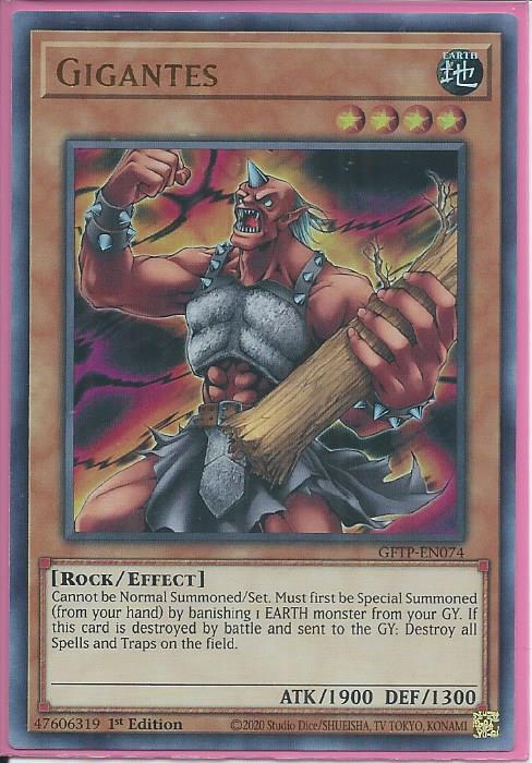 Yugioh - Gigantes *Ultra Rare* GFTP-EN074 (NM/M)