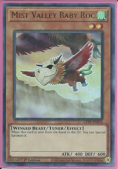 Yugioh - Mist Valley Baby Roc *Ultra Rare* GFTP-EN076 (NM/M)