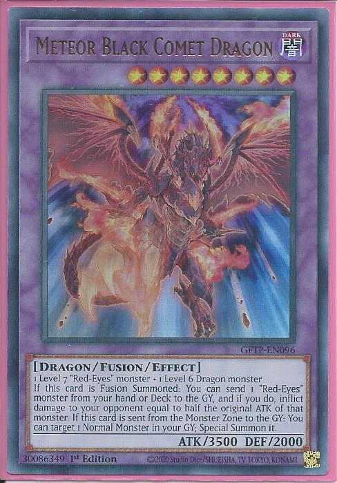 Yugioh - Meteor Black Comet Dragon *Ultra Rare* GFTP-EN096 (NM/M)