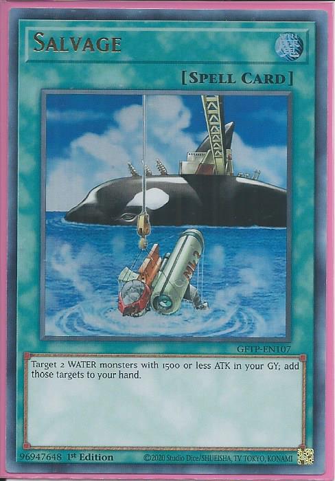 Yugioh - Salvage *Ultra Rare* GFTP-EN107 (NM/M)