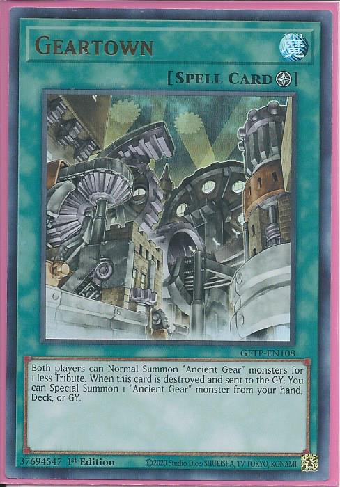 Yugioh - Geartown *Ultra Rare* GFTP-EN108 (NM/M)