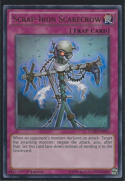 Yugioh - Scrap-Iron Scarecrow *Ultra Rare* LC5D-EN051 (NM)