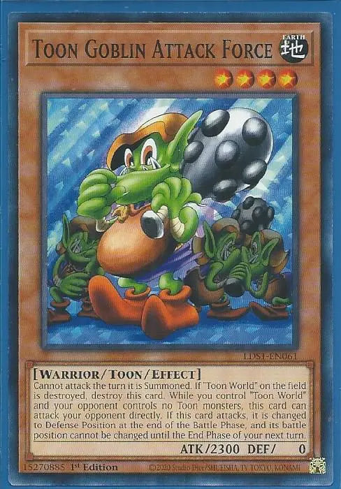 Yugioh - Toon Goblin Attack Force *Common* LDS1-EN061 (NM)