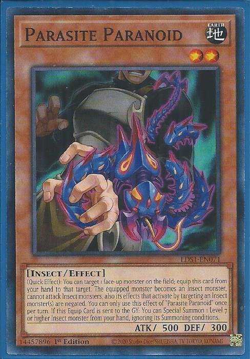 Yugioh - Parasite Paranoid *Common* LDS1-EN071 (NM/M)