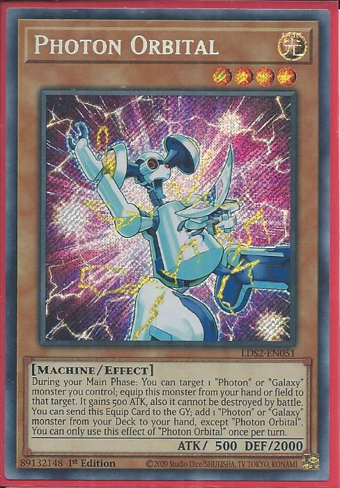 Yugioh - Photon Orbital *Secret Rare* LDS2-EN051 (NM)