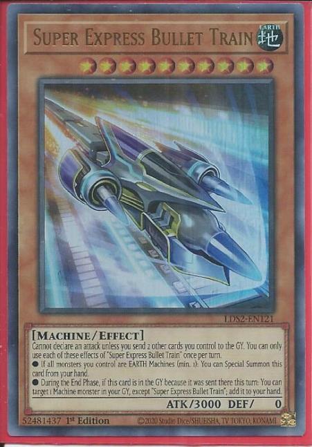 Yugioh - Super Express Bullet Train *Ultra Rare* LDS2-EN121 (NM/M)