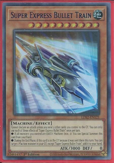 Yugioh - Super Express Bullet Train *Blue Ultra Rare* LDS2-EN121 (NM/M)